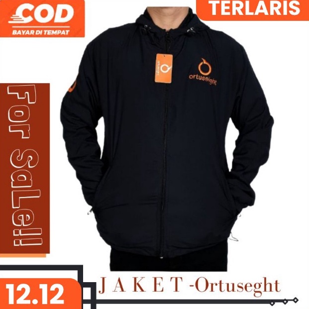 Jaket parasut ortuseight jaket ortus sport running casual premium pria wanita original olahraga ART 