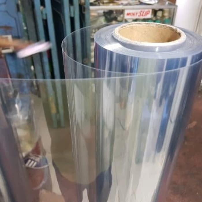 

Plastik mika kaku meteran tebal 0,25mm Rigid pvc sheet super clear transparan untuk kotak seserahan hantaran souvenir 0.25mm
