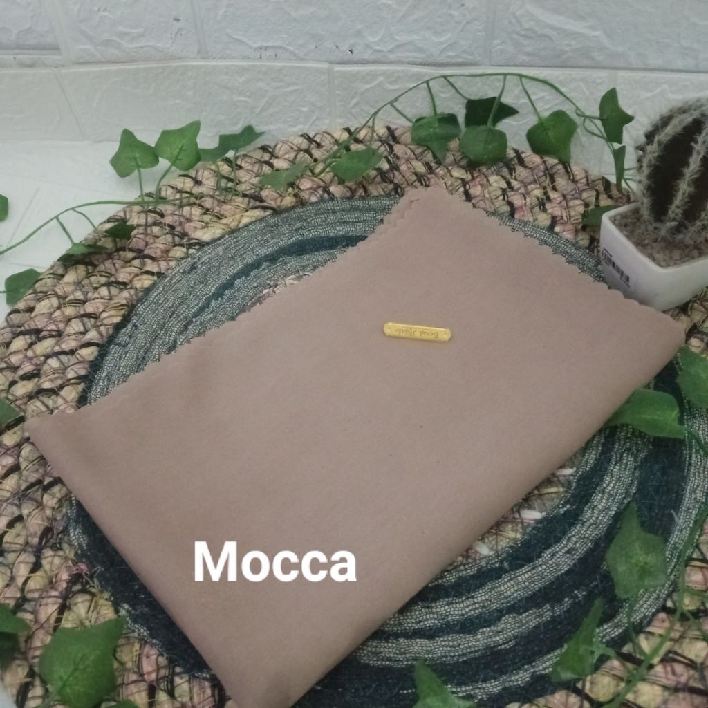 Hijab paris premium warna mocca