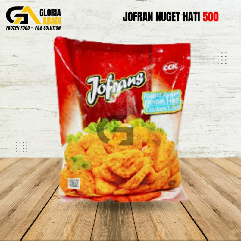 

Jofran Nugget Hati 500gr