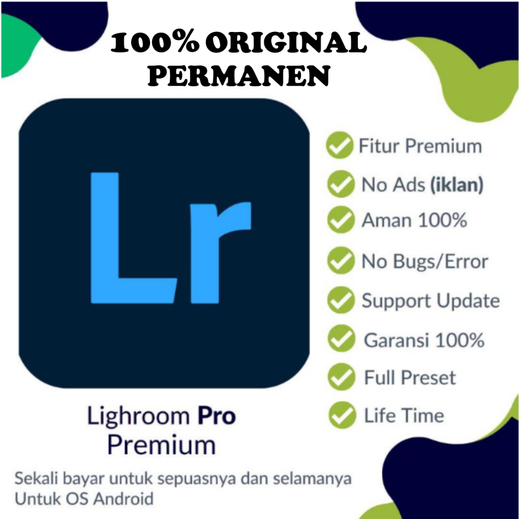 Lightroom Pro Android Full preset Terbaru 100% Original