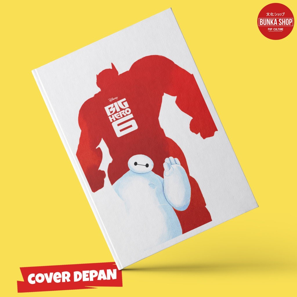 

Pocket Note Anime Big Hero 6 Baymax 5 Hardcover A6 Buku Tulis catatan Notes Agenda Planner Jurnal