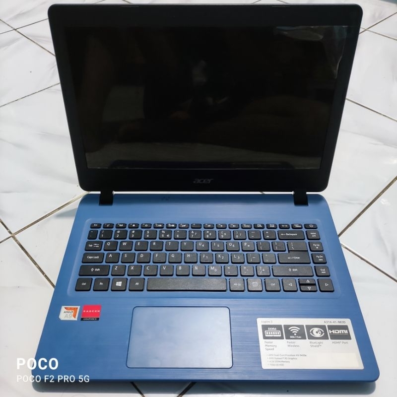 Laptop Gaming Acer Aspire 3 A314 AMD A9
