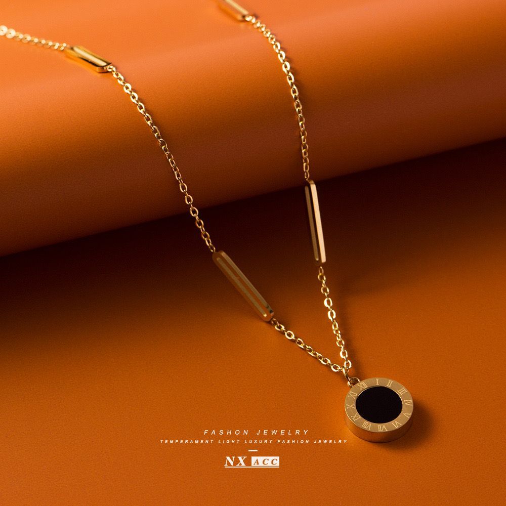 Titanium Kalung Perempuan Model Terbaru Kekinian Kalung Cewek Terlaris