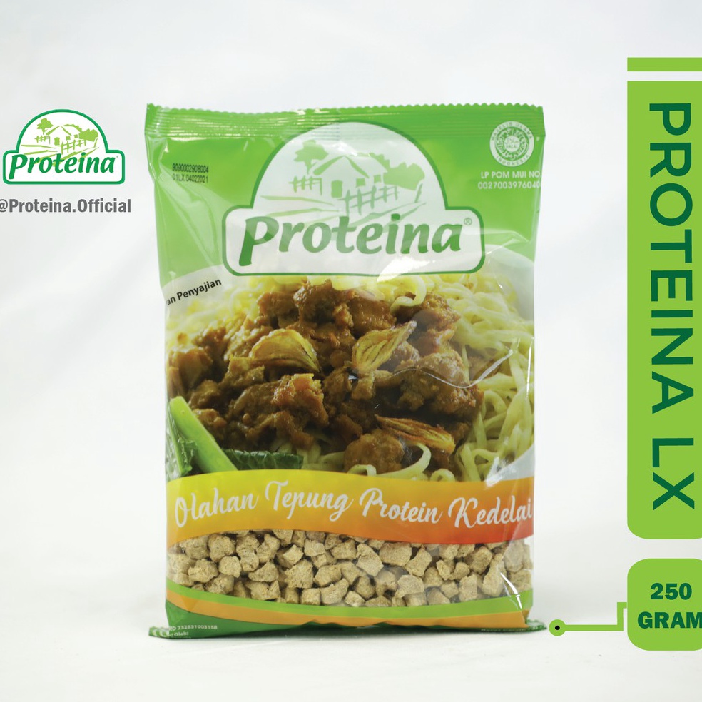 

Selalu Baru Proteina LX 25 gram Protein Nabati Daging Nabati