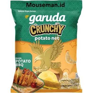 Garuda Crunchy POTATO NET RASA BBQ 14GR