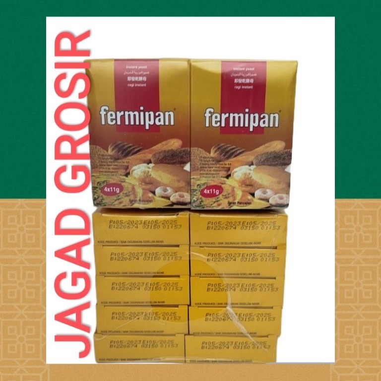 

Belanja Mantap Fermipan Ragi instan Kering 1pack 4sachet X 11gr Paling Murah JAGAD GROSIR