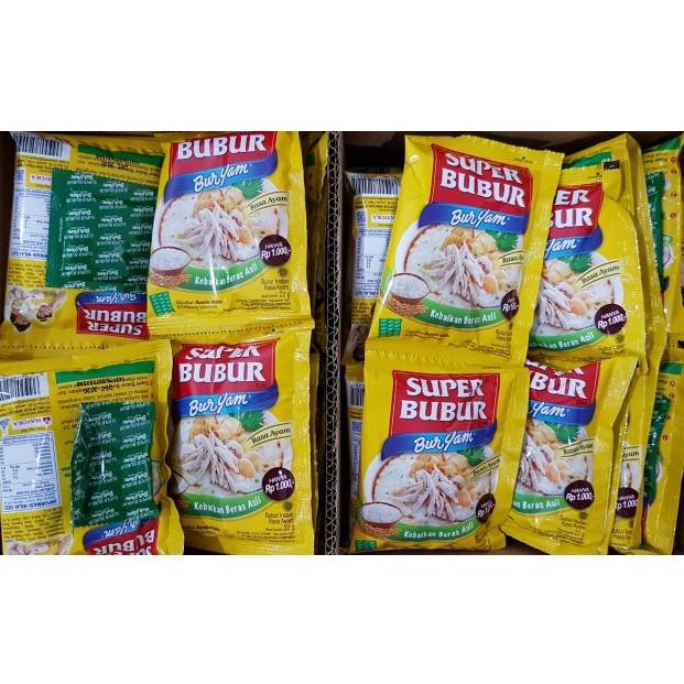 

Harga Grosir SUPER BUBUR BURYAM 22 gr RENCENG