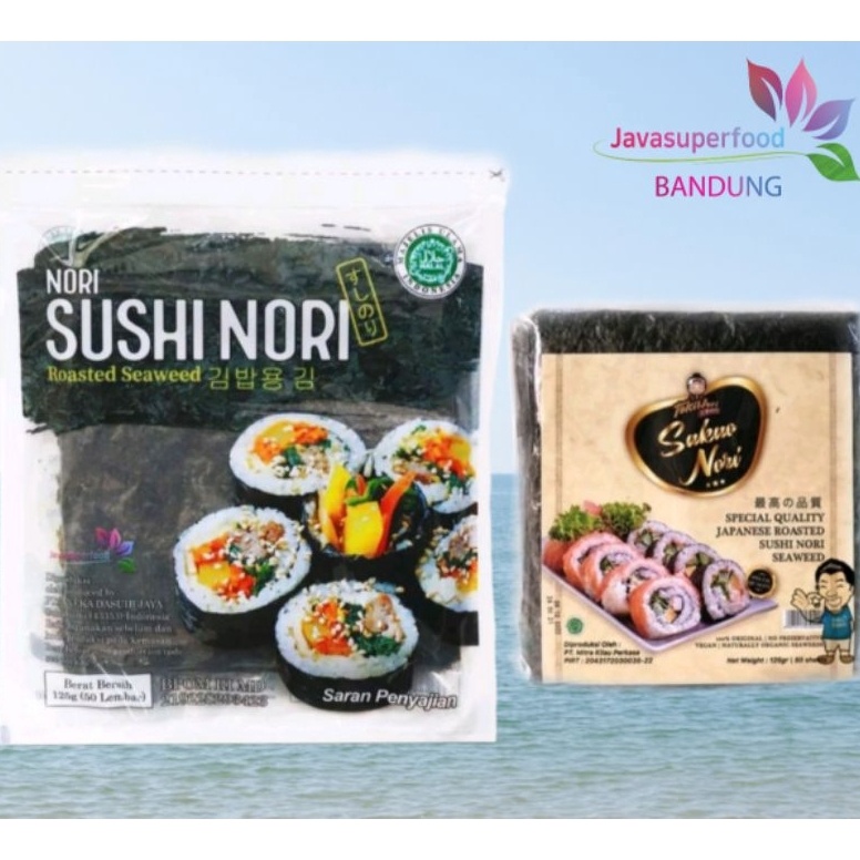 

Sedia Sushi Nori Seaweed Rumput Laut Panggang Sushi Nori Sakao HALAL 5125 Sheetslembar