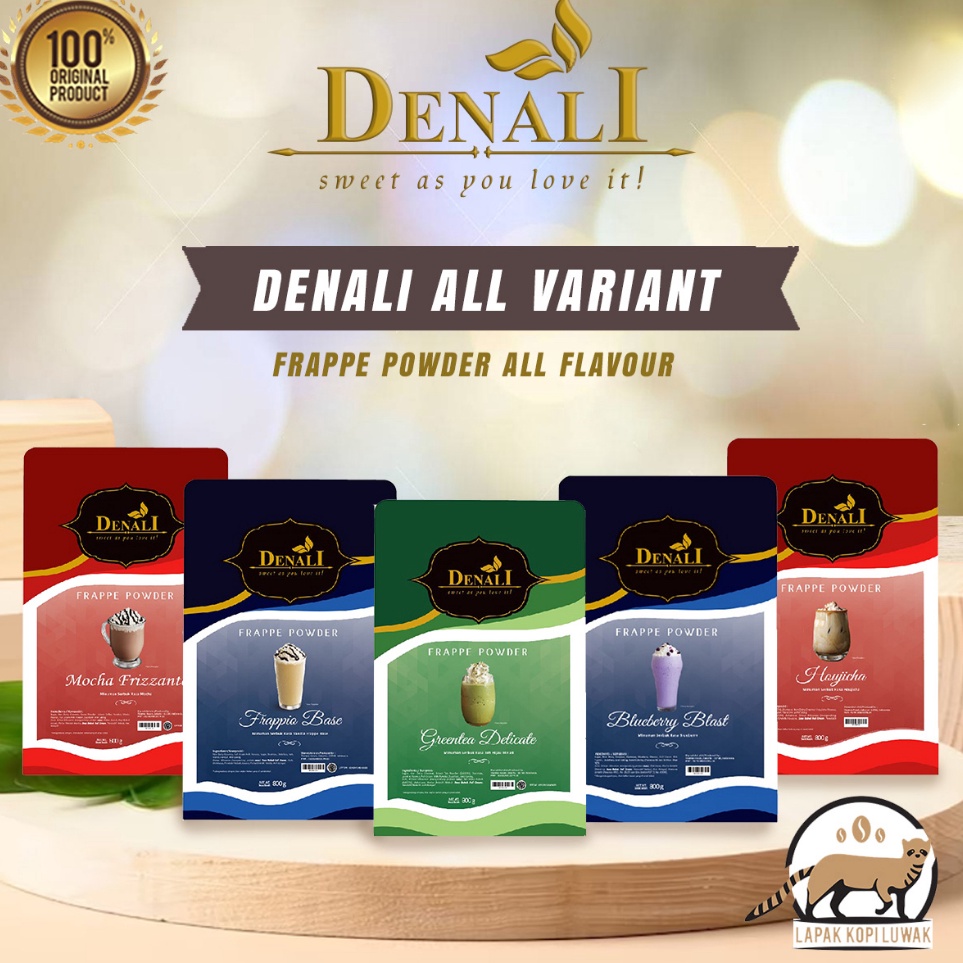 

Come Denali Powder All Variant Red Velvet Matcha Cocoa Signature Taro Dark Cocoa Avocado