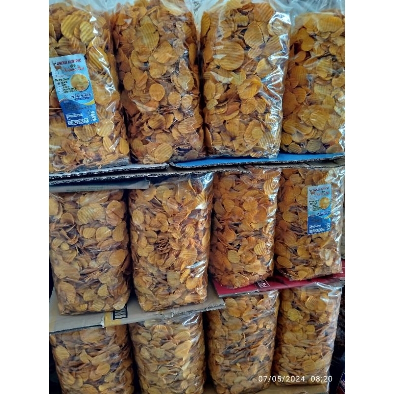 

Keripik Talas Gelombang/Snack Kiloan 250Gr (Free Bubble Wrap)