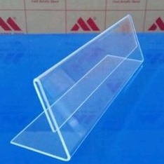 

ART X28S 1pcs Acrylic papan nama 7x3 cm