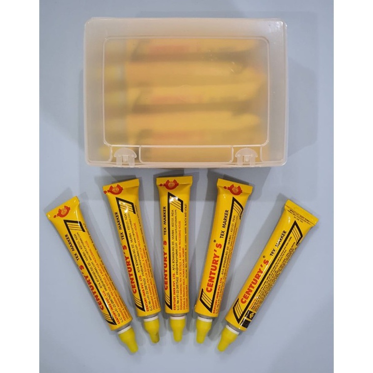 

ART M98F MARKPEN CENTURY TEX MARKER TEXTILE MARKER YELLOW