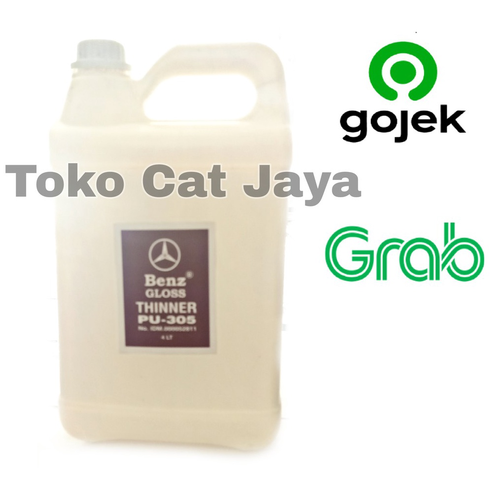 

KODE M7S6 THINNER PU BENZ GLOSS 4 Liter Pengencer cat Penghapus Cat Tiner 35