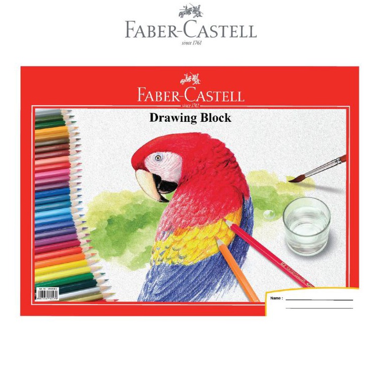 

ART A42K Faber Castell Drawing Book A4 Buku Gambar A4