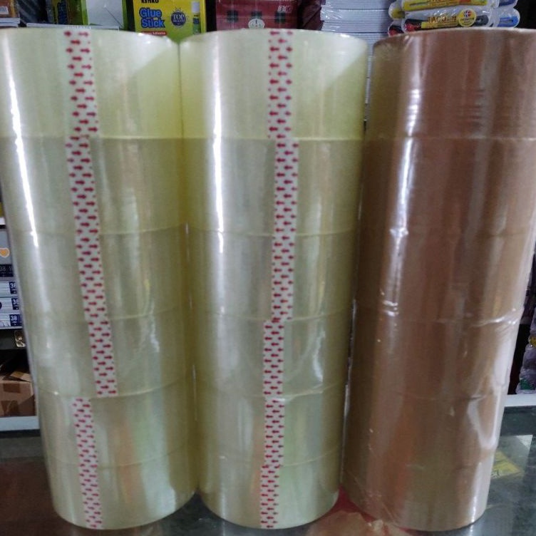 

ART Y23T LAKBAN BENING COKLAT TEBAL Full 1 YARD isi 6 Rol