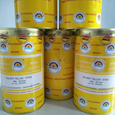 

ART S83C Pewarna Minyak Kuning Solvent Yellow Coloursea 25gr