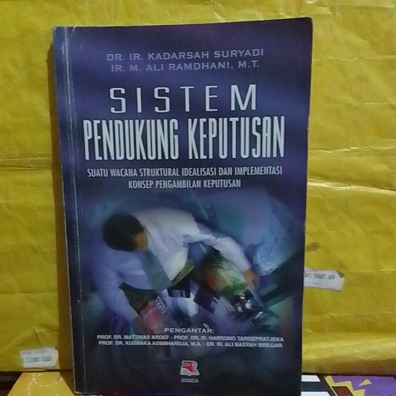 SISTEM PENDUKUNG KEPUTUSAN / ORIGINAL