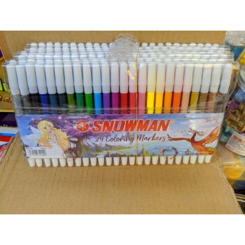 

Spidol warna 24 warna snowman