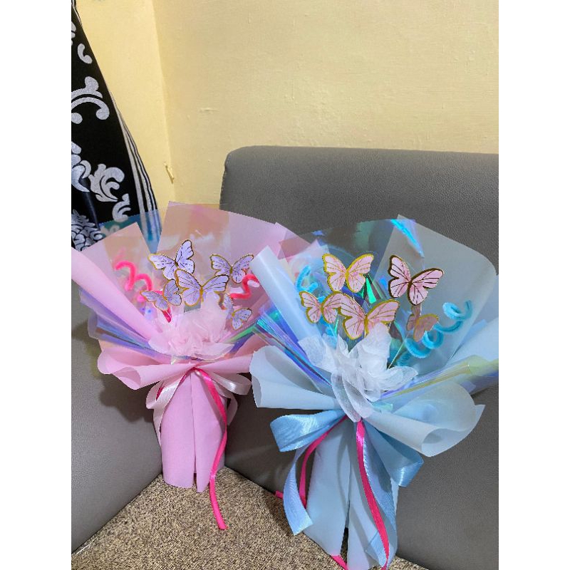 Buket Mini kupu kupu wisuda | buket graduation medan