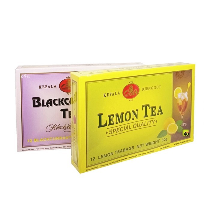 

Kepala Djenggot Lemon Tea / Blackcurrant Tea 30gram