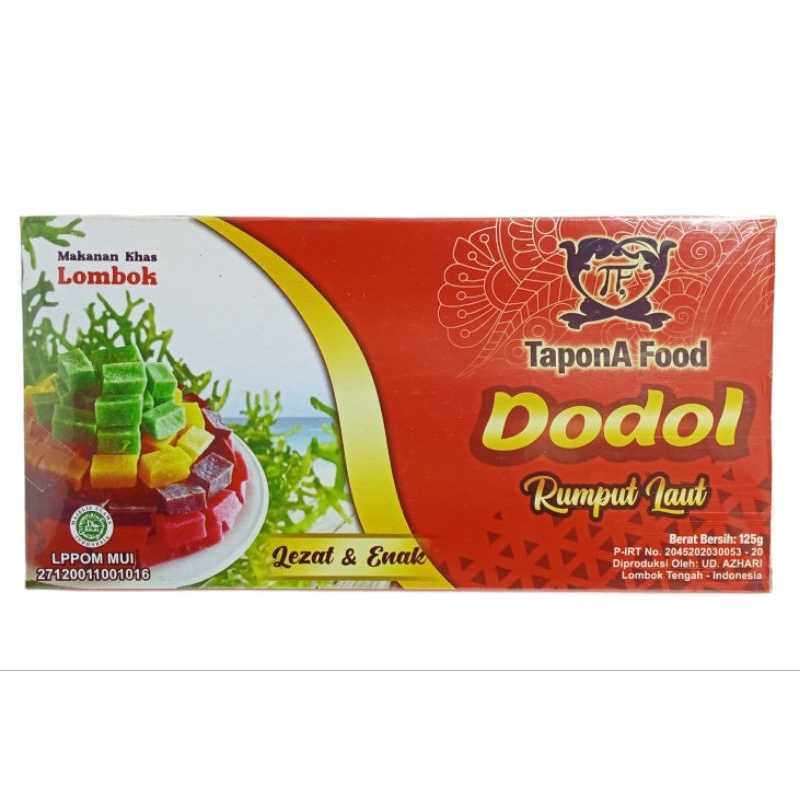 

TAPONA FOOD-DODOL RUMPUT LAUT 3 RASA (Melon, Jeruk, dan Stroberi)