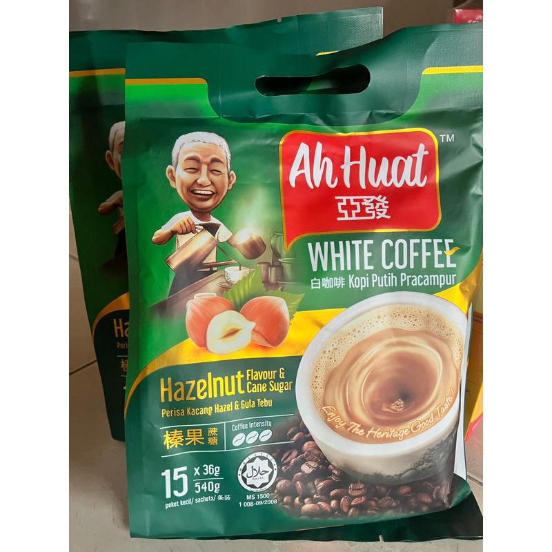 

Ah Huat White Coffee Hazelnut&Cane Sugar EXP 2026
