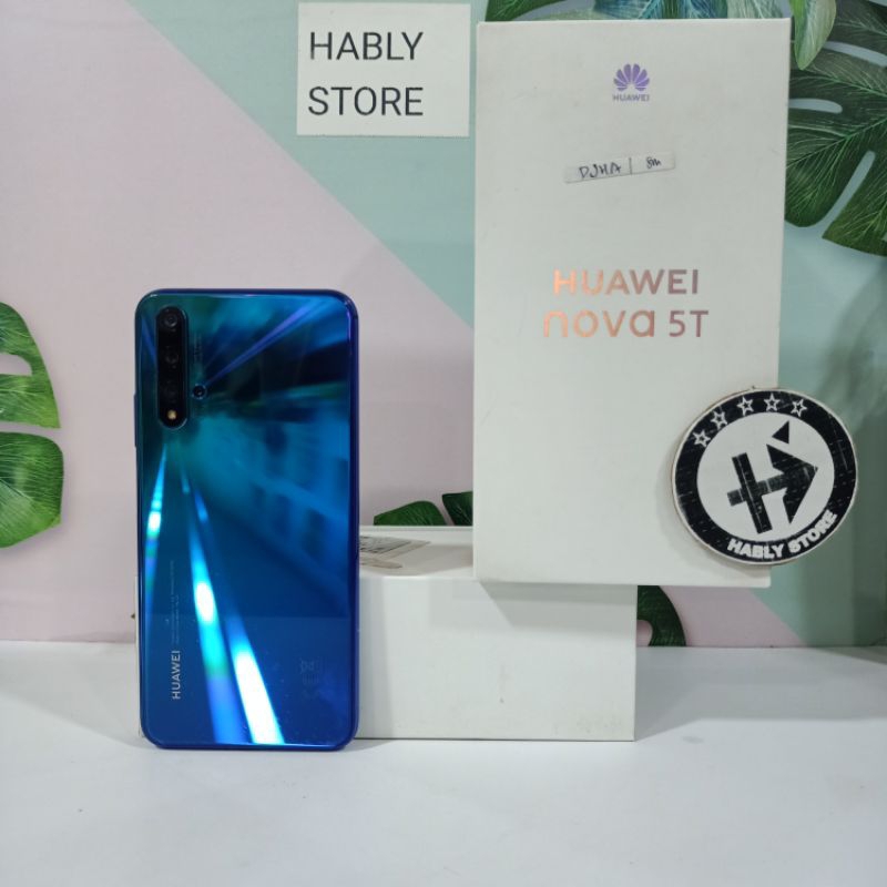 HUAWEI NOVA 5T 8/128 SECOND FULLSET
