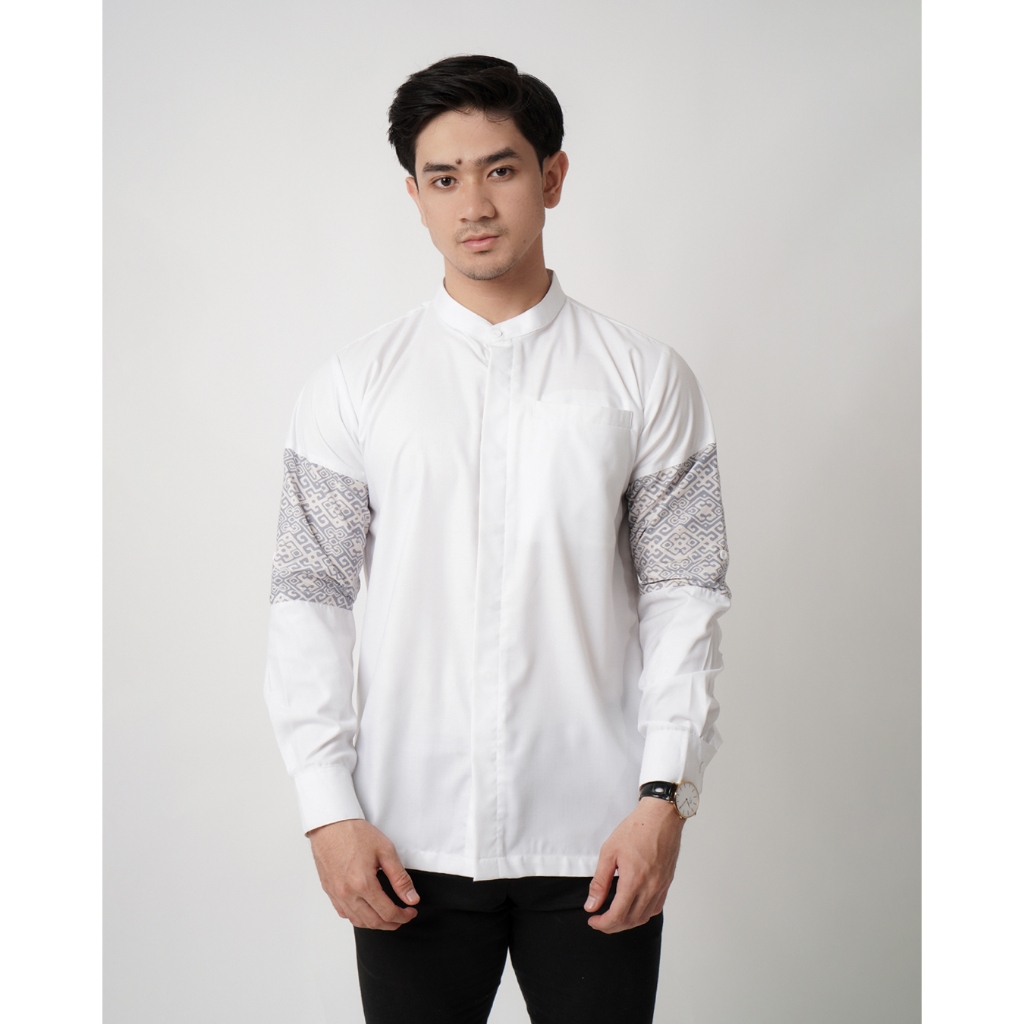 DGAWAN Original TORA SERIES Denim Baju Atasan Pria Kemeja Kantor Bahan Katun Kualitas Premium