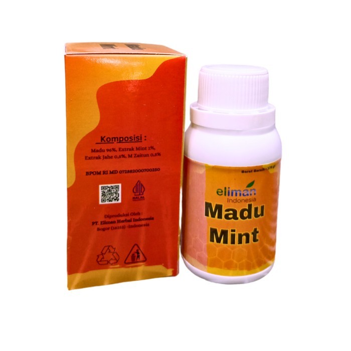 Madu Batuk Eliman Mint Madu Batuk Dewasa Eliman | Madu Batuk Eliman 175gr