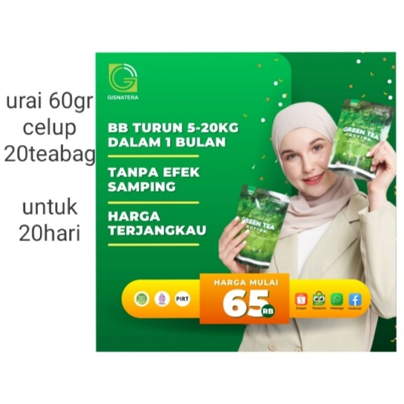 

Green tea activa urai 60gr