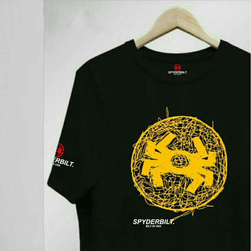 Kaos Distro Surfing SPYDERBILT Pria dan Wanita Size M-XXL - Kaos Distro Surfing SPYDERBILT Terbaru d