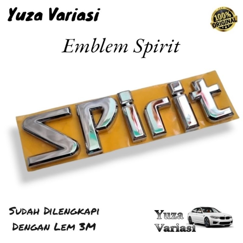 EMBLEM SPIRIT MOBIL NISSAN TERRANO/LOGO TULISAN MERK SPIRIT