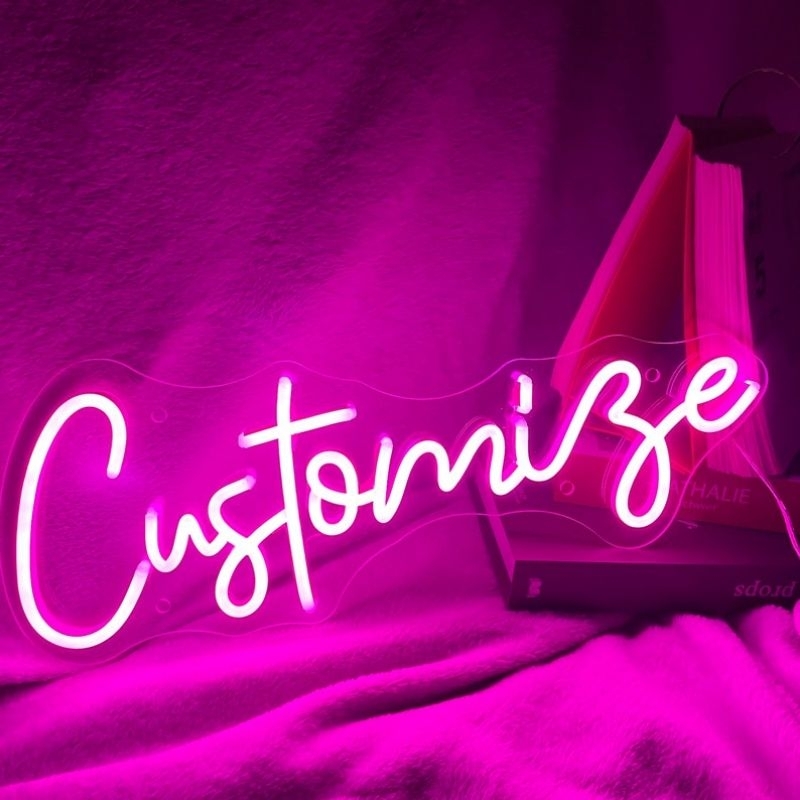 NEON SIGN NEON FLEX TULISAN CUSTOM