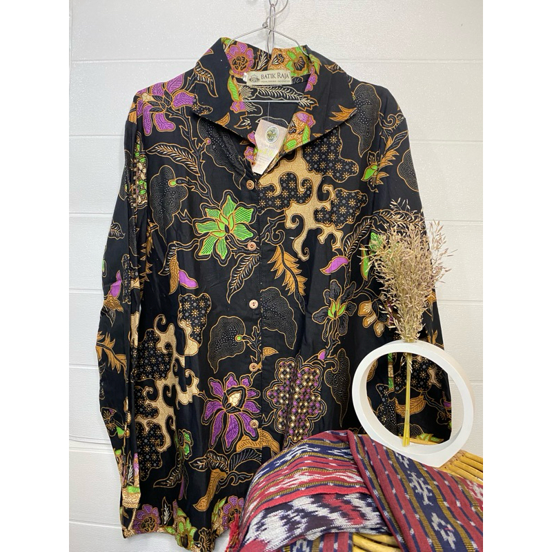 Blouse Batik murah wanita kantor premium