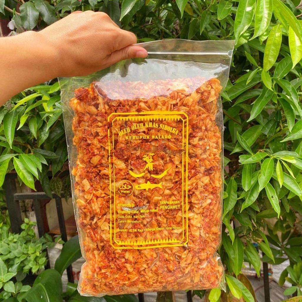 

Keripik Sambal Teri Khas SIBOLGA 1 KG (KILO)