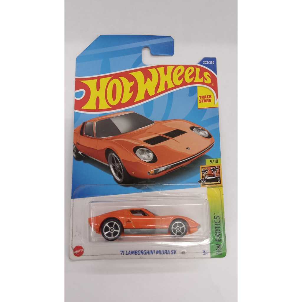 HOT WHEELS 71 LAMBORGHINI MIURA SV