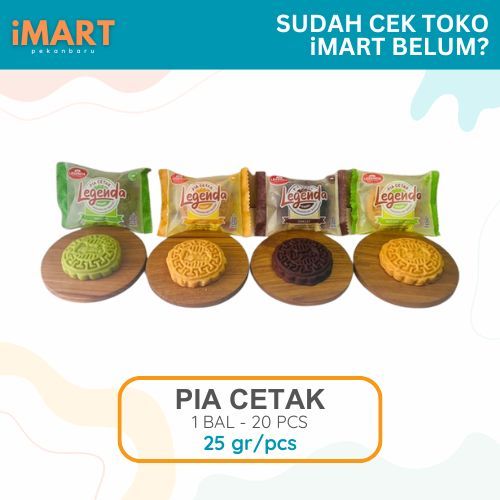 

Pia Cetak Legenda 25 gr - 1 Bal Isi 20 Pcs