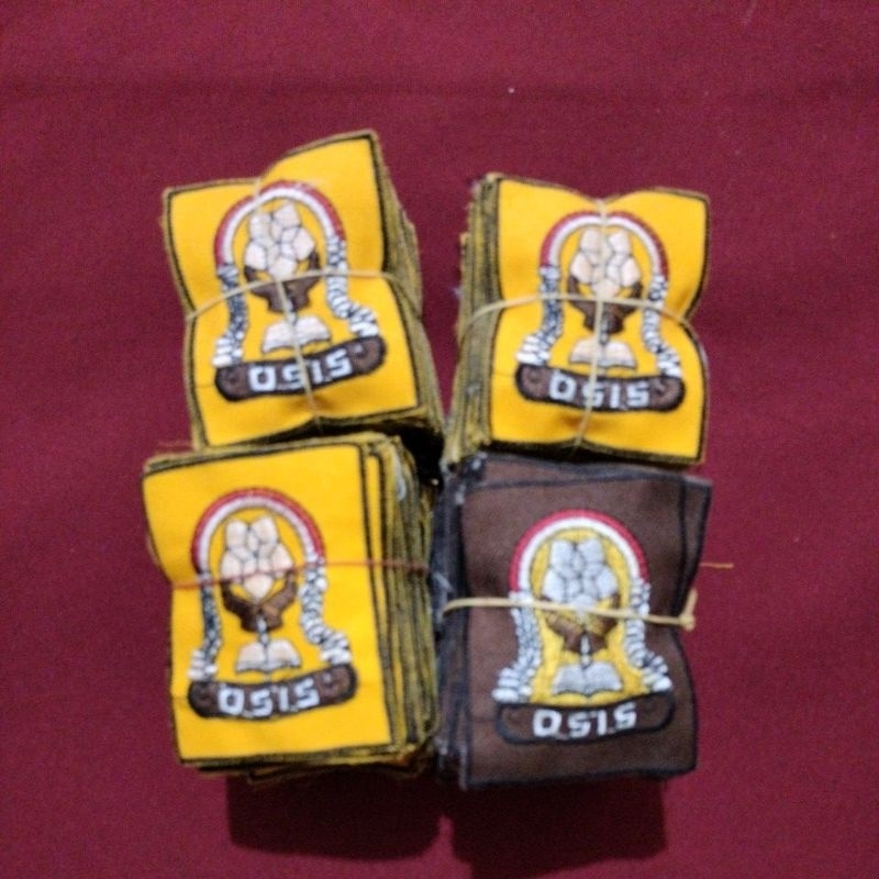 bordir bet OSIS sekolah SD,SMP,SMA