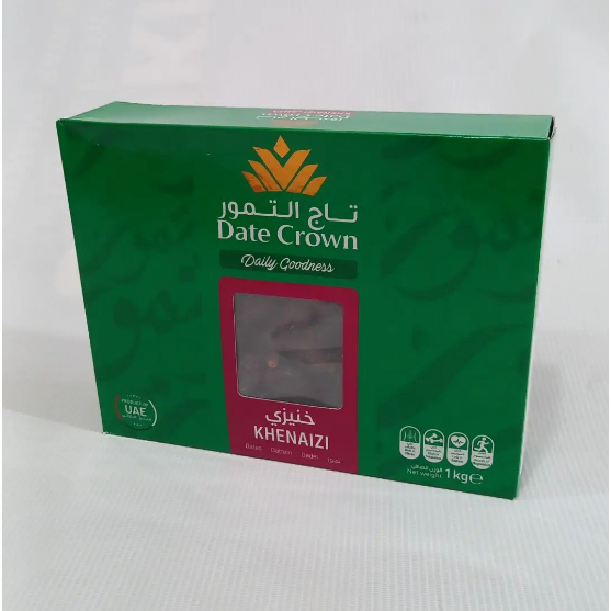 

KURMA DATE CROWN KHENAIZI Premium Emirates Dates 1 KG