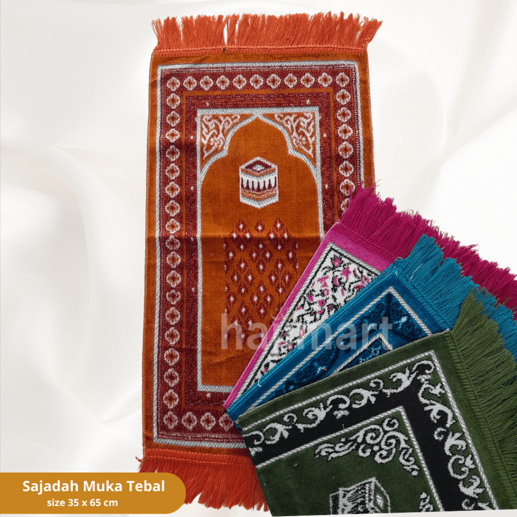 Sajadah Muka Tebal / Sajadah Anak/ Sajadah Bludru Halus