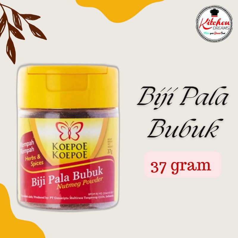 

Biji Pala Bubuk Koepoe Koepoe 37 gram/ Nutmeg Powder