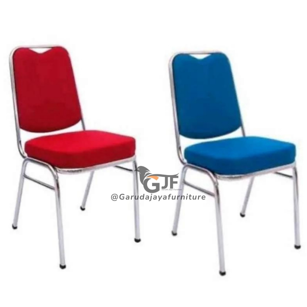 KURSI SUSUN FRONTLINE / KURSI KANTOR / KURSI SEKOLAH / KURSI AULA / KURSI DUDUKAN EMPUK KAKI BESI/KU