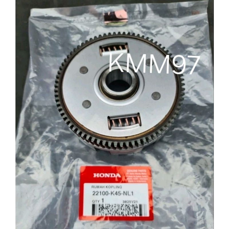 Rumah Kopling Assy (Outer Comp Clutch) New CBR150R K45R 2021 22100K45NL1 ASLI ORIGINAL AHM