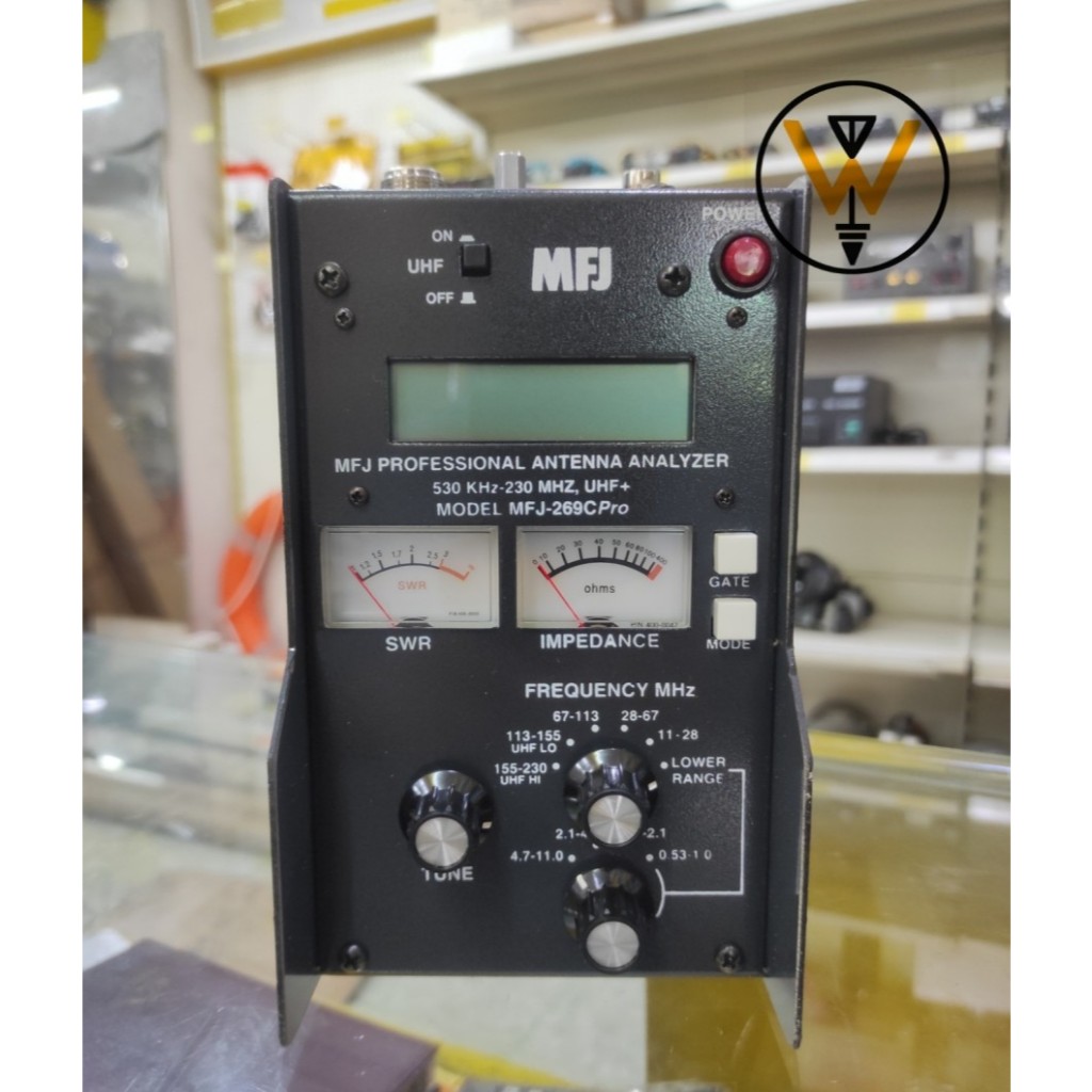 MFJ 269C PRO SWR ANALYZER : 0.5-230MHZ/430-520MHZ : N-F
