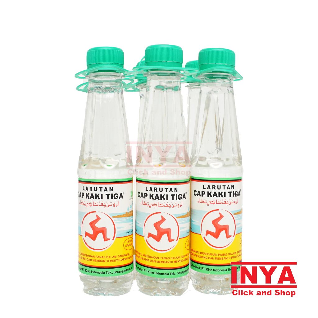 

Larutan Cap Kaki Tiga 6x200ml - Minuman Panas Dalam