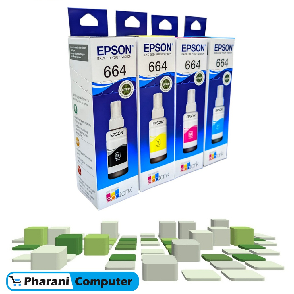 Tinta Epson 664 Original / Tinta Epson T664 Original semarang