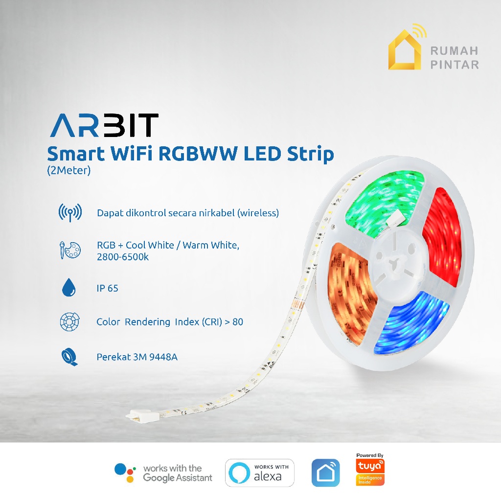 ARBIT Smart WiFi LED Strip 2 METER