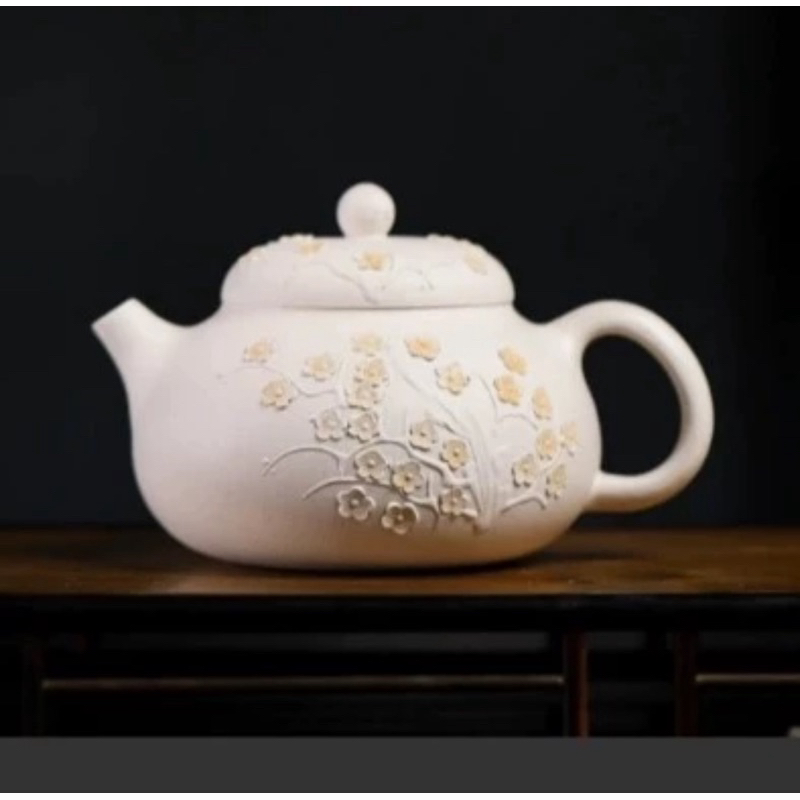 Authentic Yixing Zisha Plum Blossom Egg Teapot