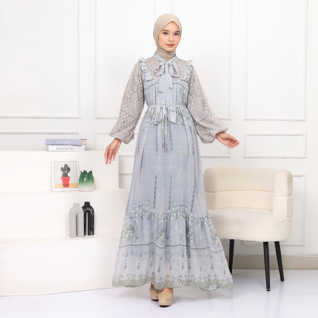 Gamis Maxy Dress Ceruti CRT Alena